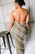 Load image into Gallery viewer, Lusso Snakeprint Dress
